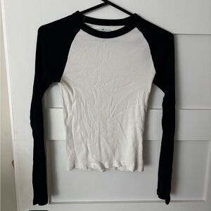 Brandy Melville two toned long sleeve